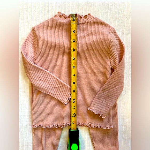 NWT Old Navy 18-34 Month Ribbed Mauve Two Piece Set - Picture 7 of 9
